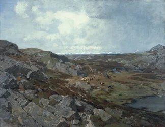 Wysokogórski krajobraz, Monachium