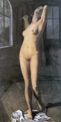 Lukrecja, czyli naga morderczyni, około 1903