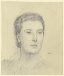Portret damy (Margret Freebody?)
