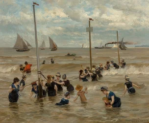 Pływać w morzu. 1876
