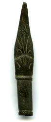 Osmańskie pióro do pisania, znalezione podczas wykopalisk archeologicznych w Egipcie: pisanie atramentem