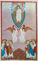 Ms 91 f.96 Wniebowstąpienie