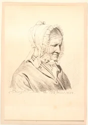 Pani Anneken Marie von Würden f. Sponum, J.E. svigermor przyjaciela.