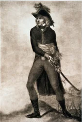 Karol XIV Johan Szwecji, kiedy był feldmarszałkiem Francji, ok. 1804-c1810