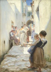 Ulica w Torello, Włochy