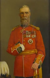 Generał Sir Mark Walker (olej na płótnie)