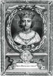 Ryszard II, król Anglii.