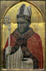 Św. Proculus tempera na panelu