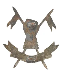 Odznaka na czapkę, Pakistan Armored Corps (metalowa)