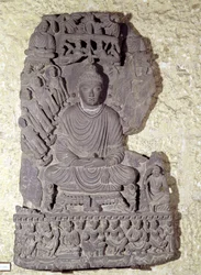 Siedzący Budda w medytacji, I-IV wiek
