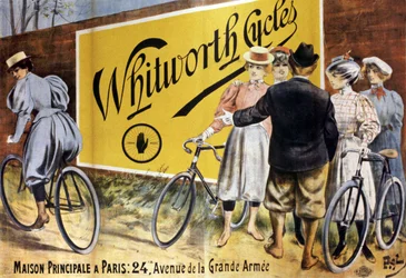 Rowery Whitworth, ok. 1900 (ilustracja)