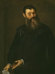 Portret dżentelmena, ok. 1590 (olej na płótnie)