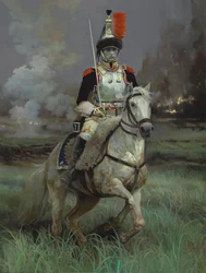 Cuirassier, 2016 (olej na płótnie)