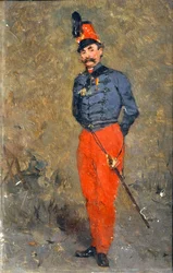Portret Luigiego Comastri (olej na płótnie)