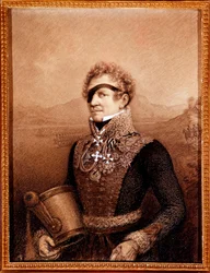 Adam Adalbert, hrabia Neipperg, generał i austriacki dyplomata (rysunek)