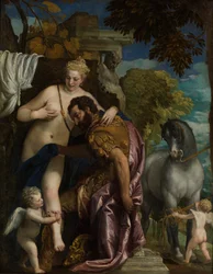 Mars i Wenus zjednoczeni miłością, 1570.