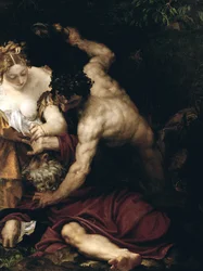 Kuszenie świętego Antoniego, ok. 1552