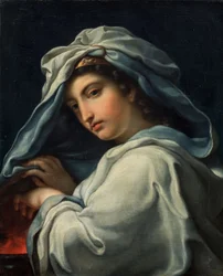 Alegoria zimy (olej na płótnie)