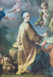 Autoportret, post 1714, Paolo de Matteis (olej na płótnie)