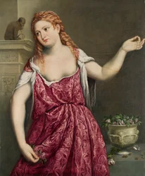 Portret młodej kobiety