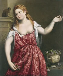 Portret młodej kobiety