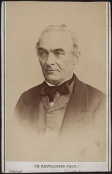 Portret pisarza Prospera Mérimée 1803-1870.