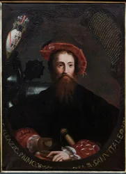 Fontanellato, Rocca Sanvitale: "Portret Barbary Sanseverino Sanvitale", kopia