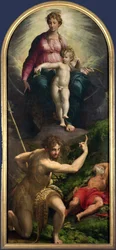 Madonna z Dzieciątkiem ze św. Janem i św. Hieronima