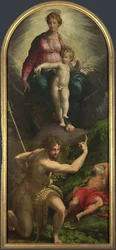 Madonna z Dzieciątkiem ze świętymi Janem Chrzcicielem i Hieronimem, 1527