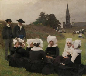 Bretonki w Pardon, 1887.