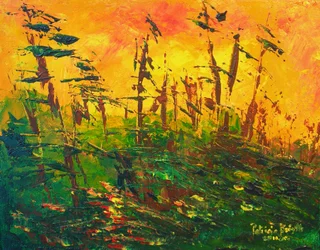 Bayou, 2011 (akryl na płótnie)