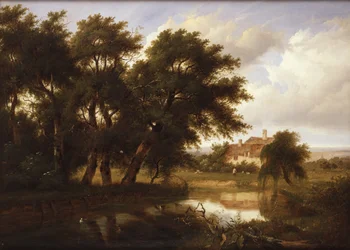 Domki nad rzeką Brent
