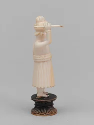 Czarny pionek, figura szachowa, Indie