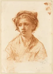 Popiersie wieśniaczki