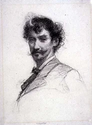 Portret Jamesa Abbotta McNeilla Whistlera (1834-1903) (fotograwiura)