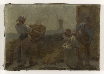 Historia pszenicy: Le Criblage: Szkic szkoły przy rue Dombasle
