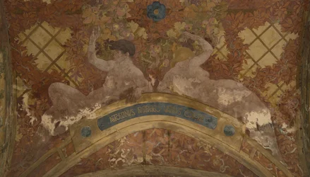 Pory roku : Jesień, między 1909 a 1910 rokiem (oprawa architektoniczna)
