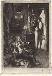Iza śpi Sen Izy, 1885.