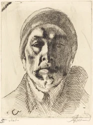 Autoportret, 1919.