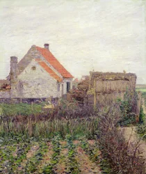 Gospodarstwo z ogrodem warzywnym