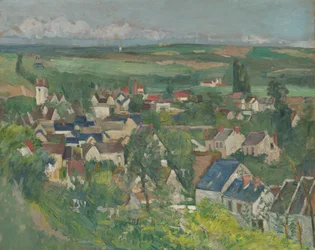 Auvers, widok panoramiczny