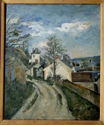 Dom doktora Gacheta w Auvers. Malarstwo Paul Cezanne (1839-1906)