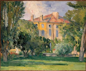 Dom Jas de Bouffan autorstwa Cezanne