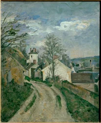 La maison du docteur Gachet a Auvers (olej na płótnie)