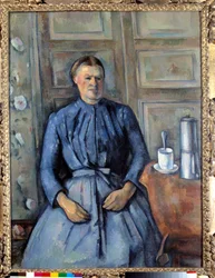 Kobieta w kawiarni Obraz Paula Cezanne