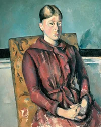 Madame Cézanne w żółtym fotelu