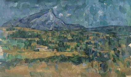 Mont Sainte-Victoire, c.1902-06 (olej na płótnie)