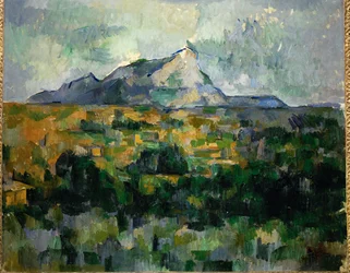 Montagne Sainte Victoire (olej na płótnie)