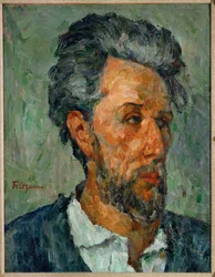 Portret Victora Choqueta (olej na płótnie)