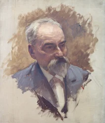 André Theuriet (1833-1907) (olej na płótnie)
